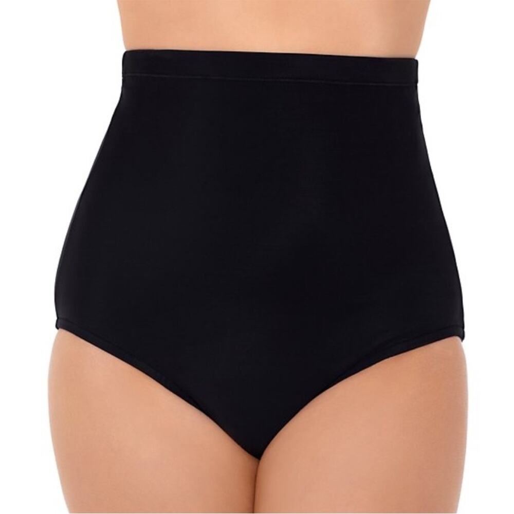 Swim Solutions Ultra High Waist Swim bottoms black - 10